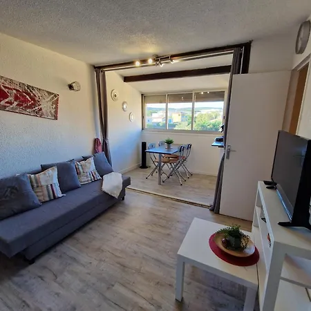 T2 à 2 Pas De La Apartamento Narbonne-Plage
